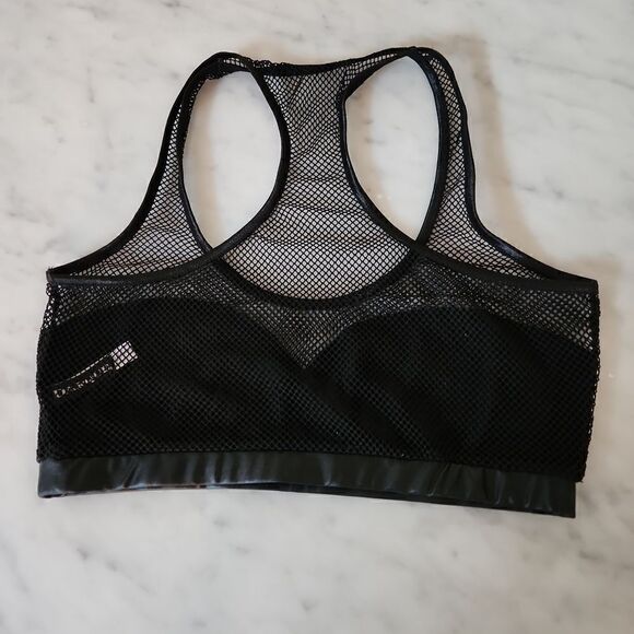 Darque Black Bra Top NWOT - Picture 2 of 4